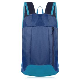 10L Outdoor Sport Backpack Waterproof Daypack Travel Knapsack Schoolbag for Sports Traveling Climbing Cycling Hiking (Option: SportBackPackBlueGPCT1618)