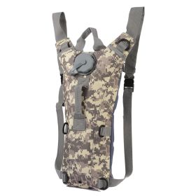 Tactical Hydration Pack 3L Water Bladder Adjustable Water Drink Backpack for Hiking Cycling Climbing Running (Option: 2LWaterBagACUGPCT1440)