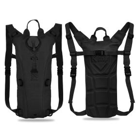 Tactical Hydration Pack 3L Water Bladder Adjustable Water Drink Backpack for Hiking Cycling Climbing Running (Option: 2LWaterBagBlackGPCT1440)