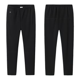 Winter Heated Pants for Men Women with 12 Heating Zones 5V USB Powered Heating Trouser with 3 Heating Levels Machine Washable for Outdoor Winter Activ (Option: HeatedPants2XLGPCT5177)