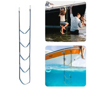 Emergency Tools Rubber Boat Special Boarding Ladder (Type: 5-Ladder, Color: Blue)